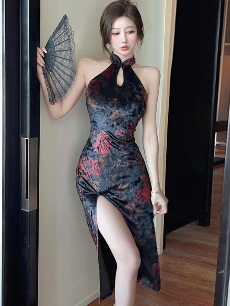 Ye Ying Huaqi | Cheongsam(夜影花绮)