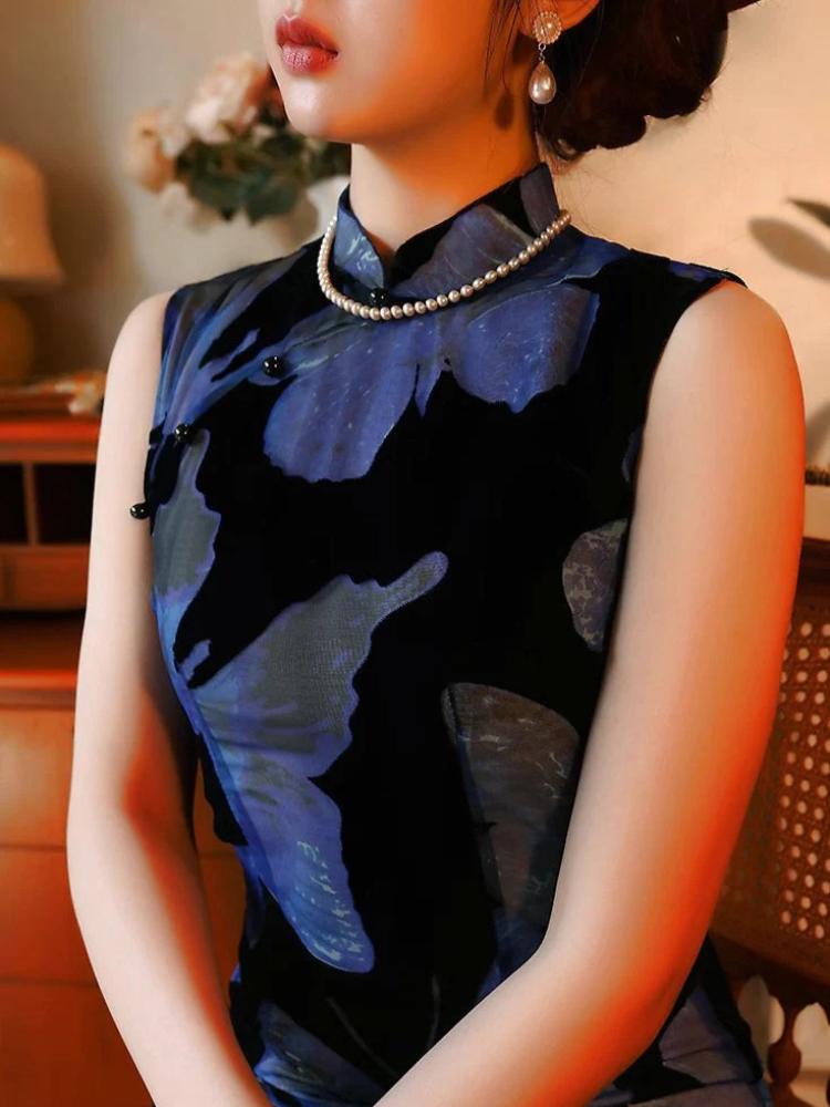 Forever young | Velvet Qipao Dress (芳华)