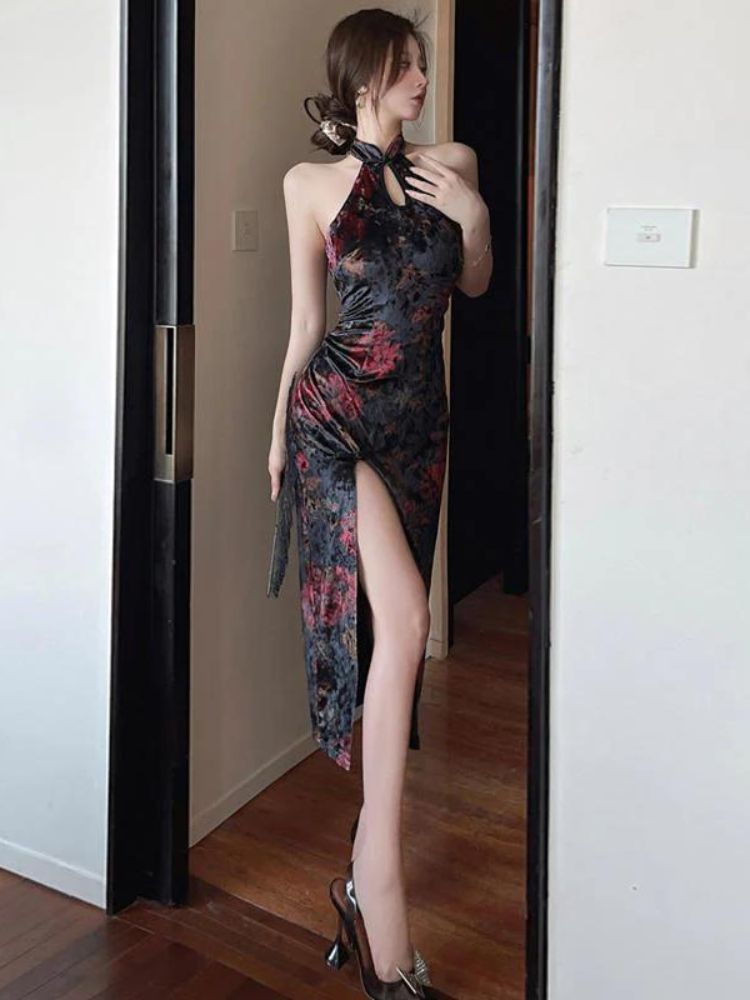 Ye Ying Huaqi | Cheongsam(夜影花绮)
