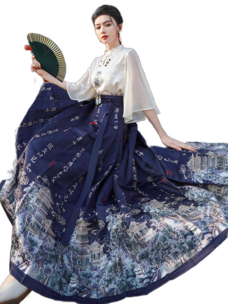Poetry|Hanfu two-piece set(诗歌)