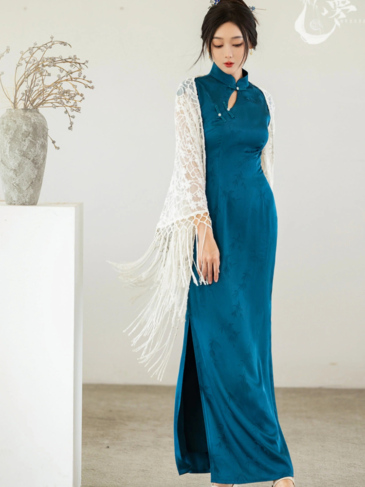 Indigo | Modern Qipao Dress (青黛)