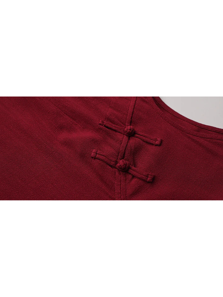 Scarlet | Modern 2-Pieces Qipao Dress (绯色)