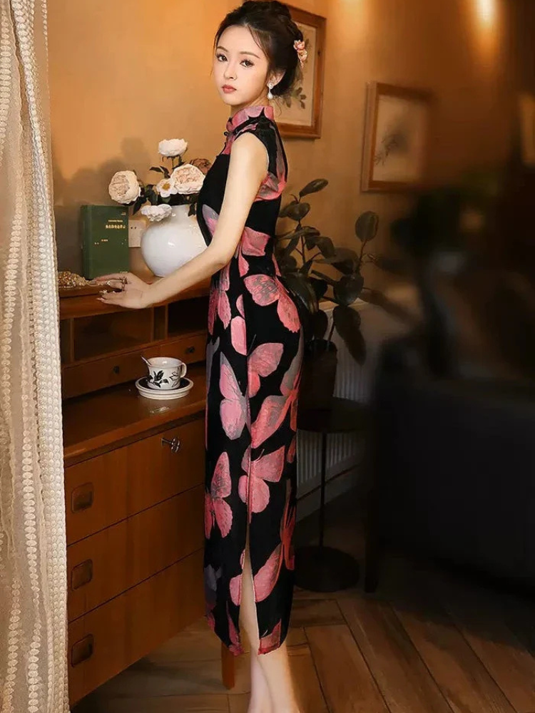 Forever young | Velvet Qipao Dress (芳华)