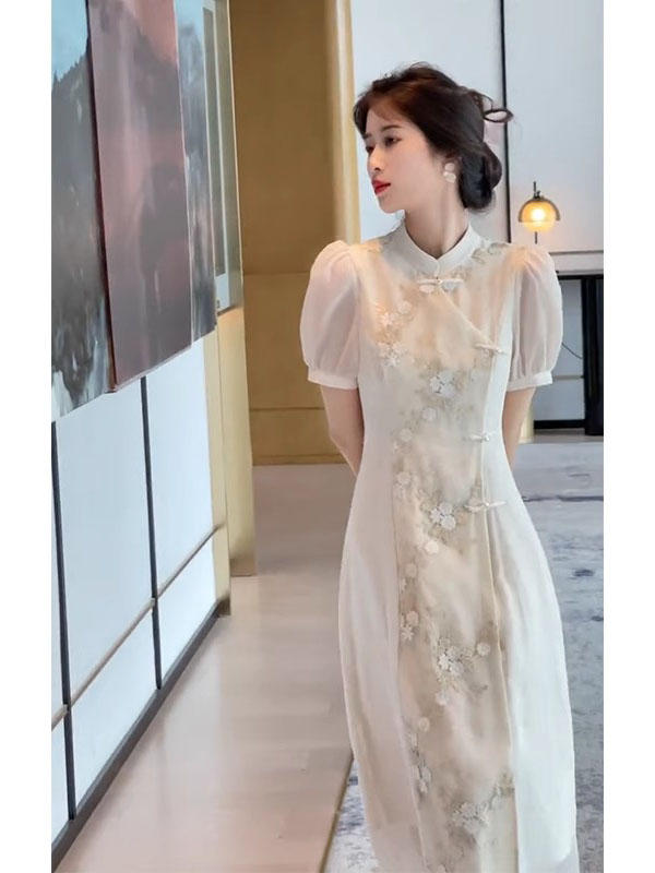 Snow White|Summer Cheongsam(白雪)