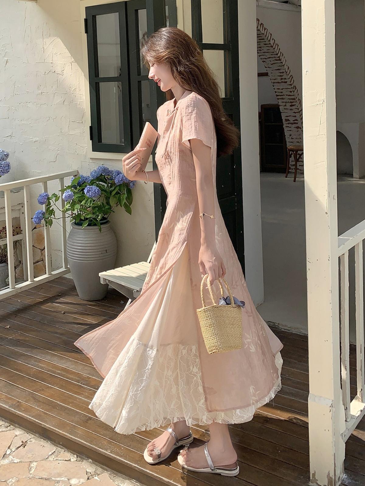 Fenfen|New Chinese Cheongsam(粉粉)