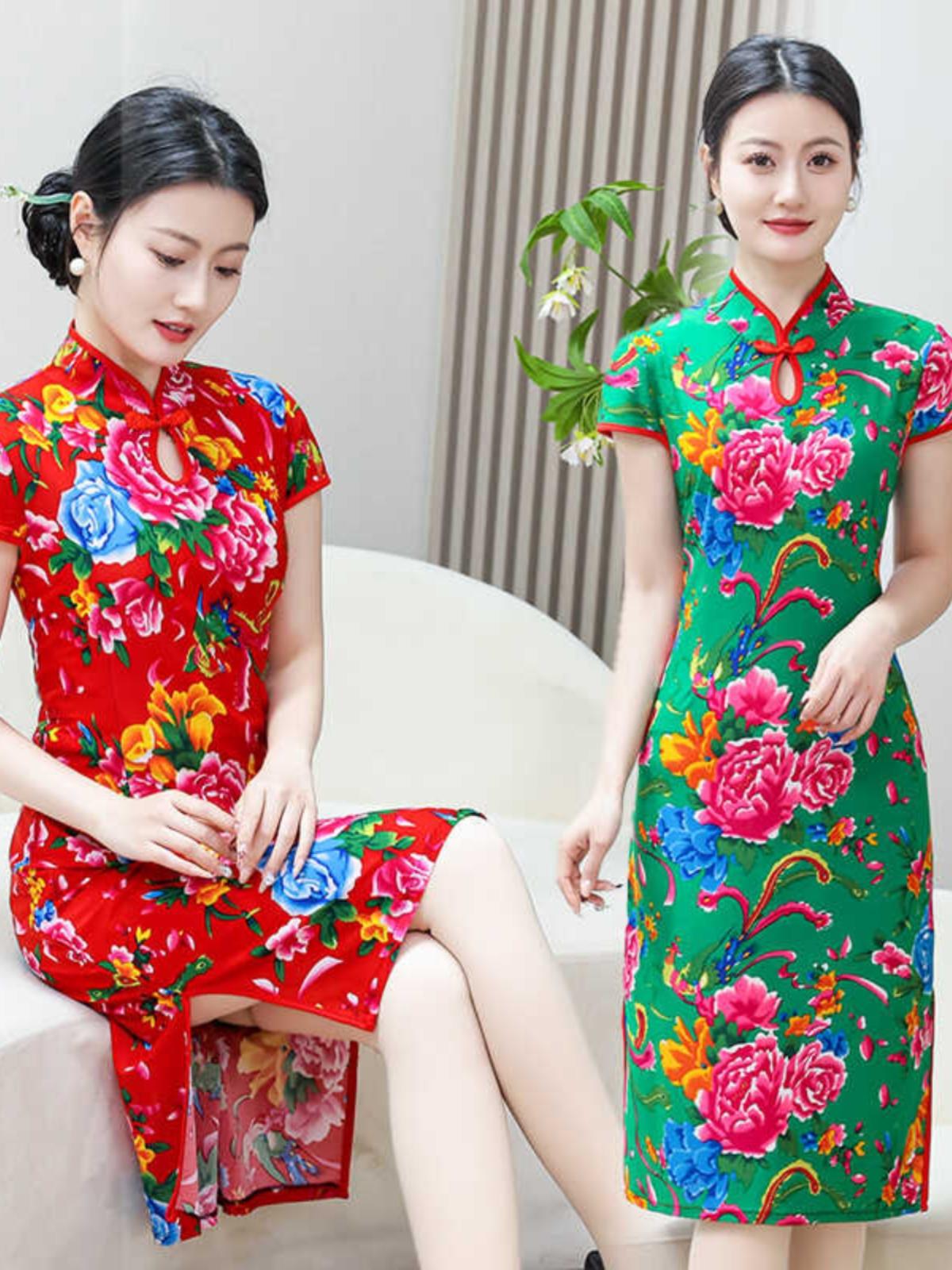 Northeastern Flowers | Cheongsam(花旗袍)