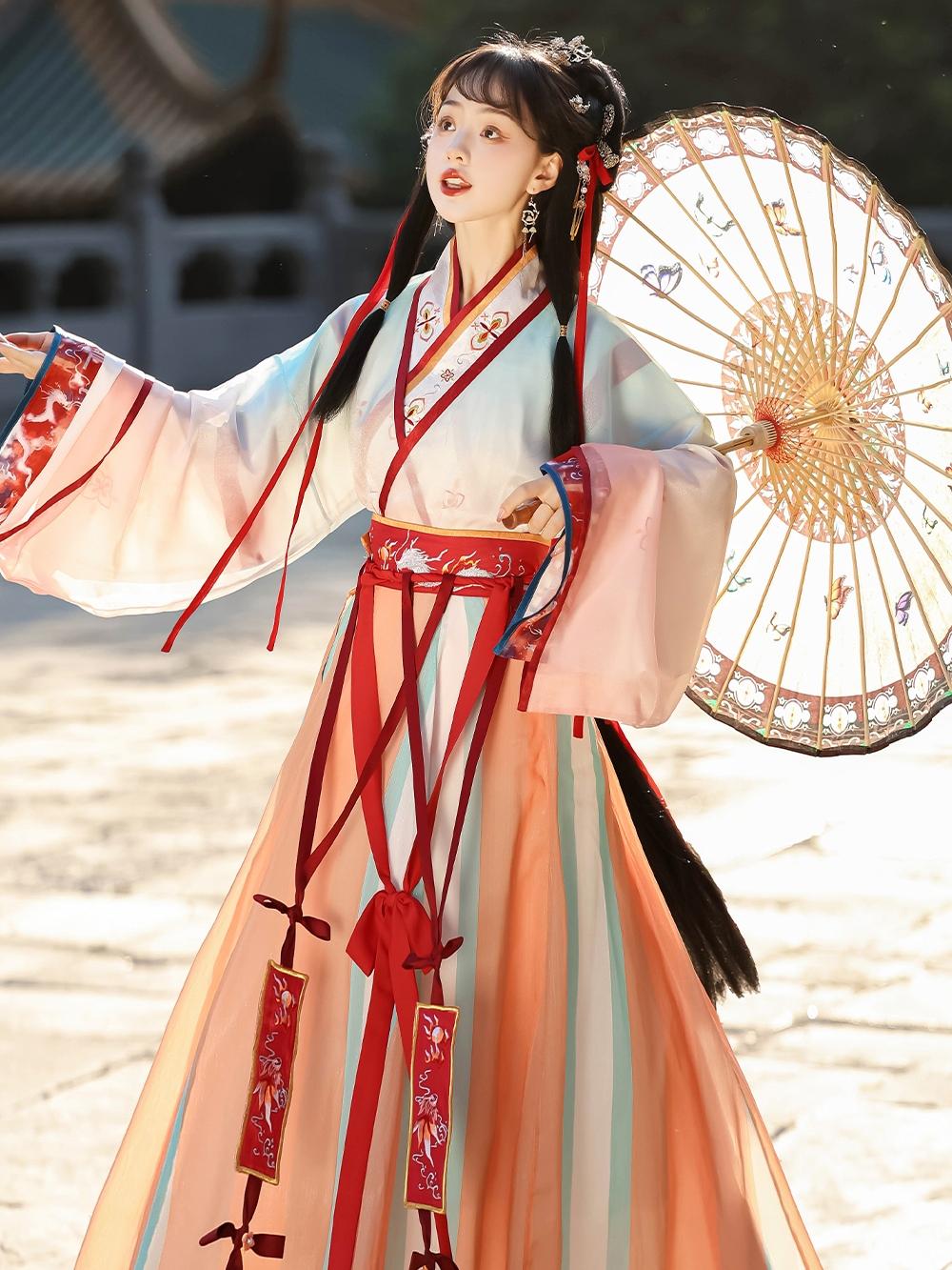 Fish leaping over the dragon gate | Jinfeng four-piece set(鱼跃龙门)