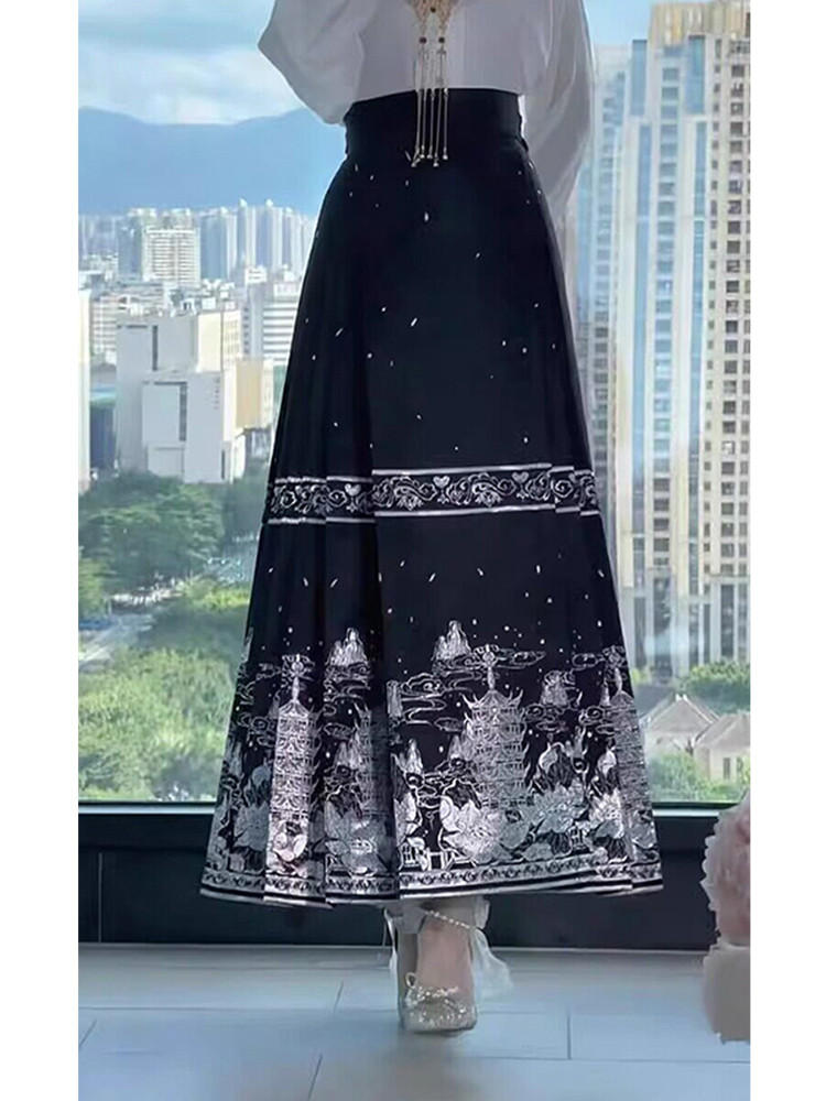 New Chinese-style Hanfu horse-faced skirt(经典)