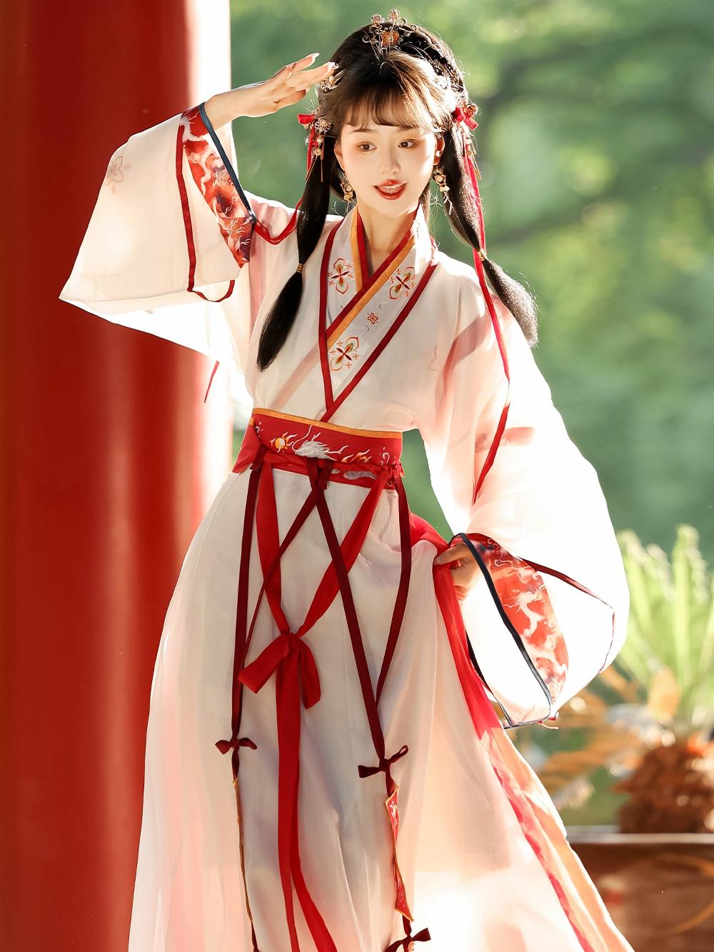 Fish leaping over the dragon gate | Jinfeng four-piece set(鱼跃龙门)