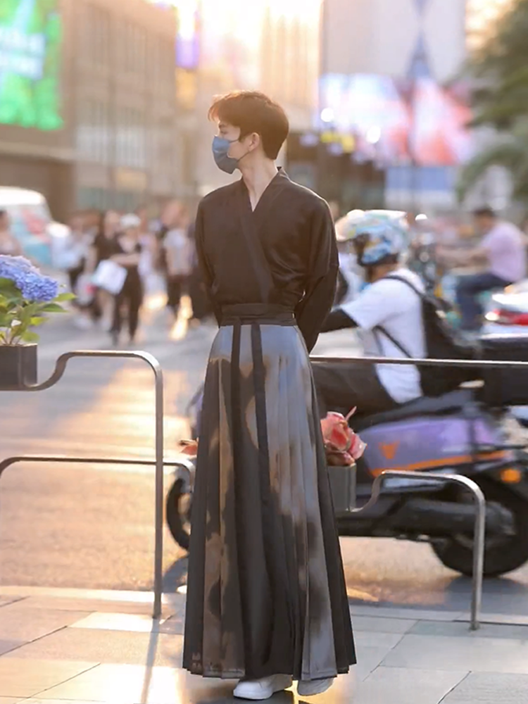 Horse face skirt | modern new Chinese style(马面裙)