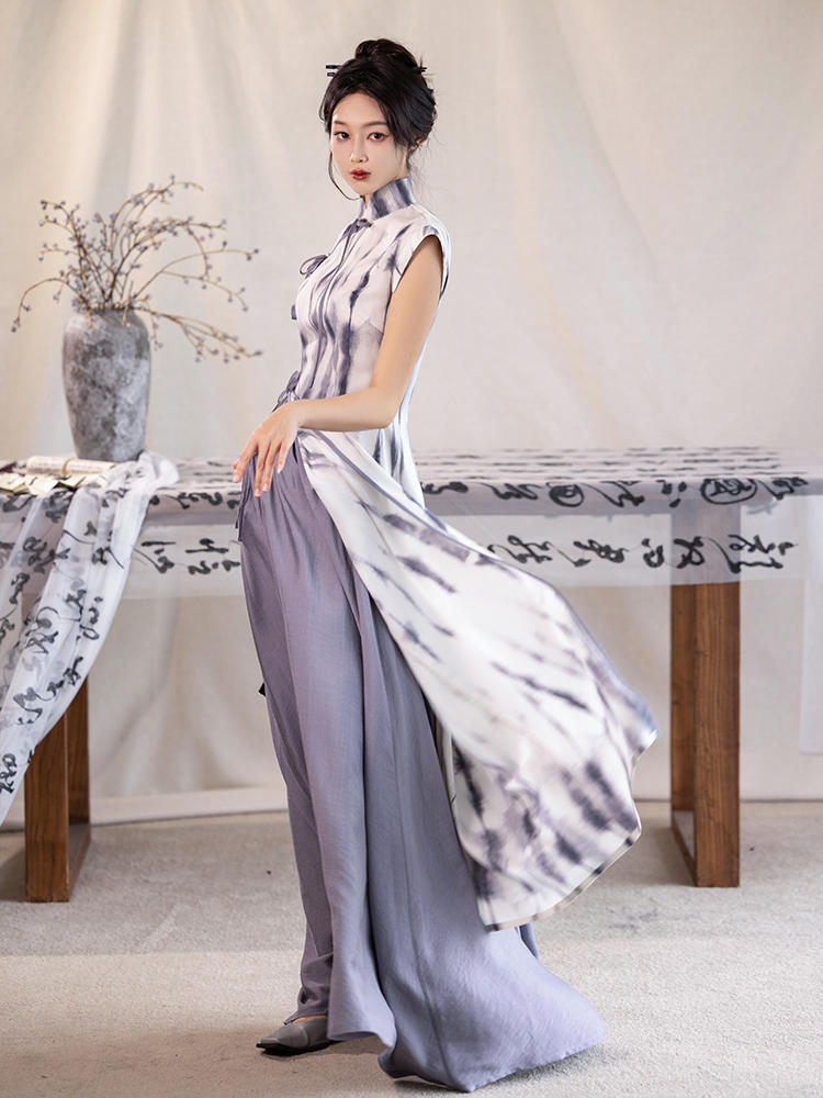 Mist | Modern 2-Pieces Qipao Dress (云烟)