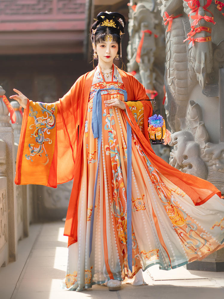 Shanhaiping|Hanfu two-piece set(山海平)