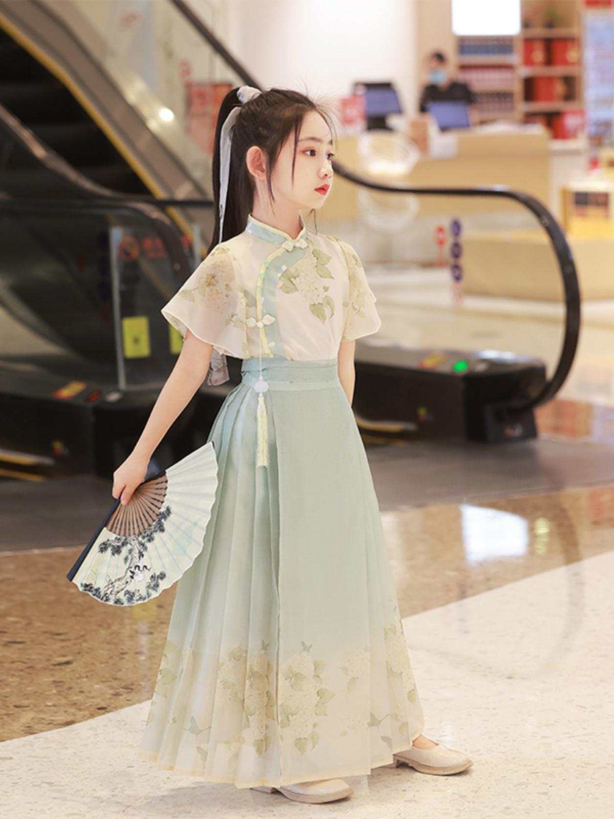 Delicate horse-faced skirt | two-piece set(清秀)
