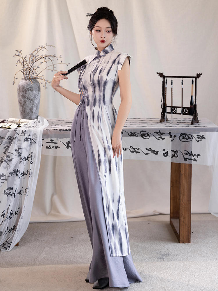 Mist | Modern 2-Pieces Qipao Dress (云烟)