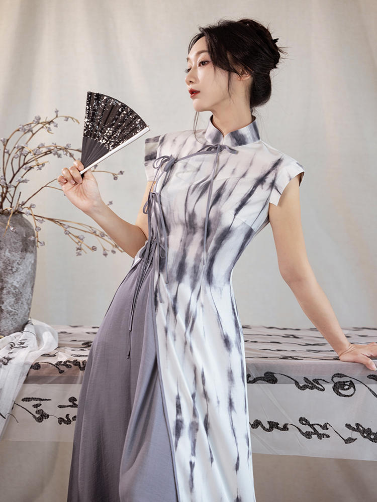 Mist | Modern 2-Pieces Qipao Dress (云烟)