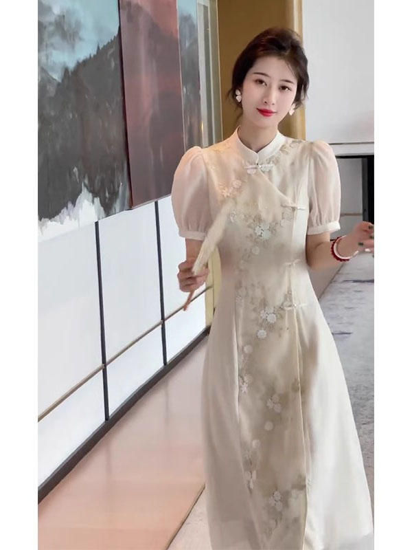 Snow White|Summer Cheongsam(白雪)