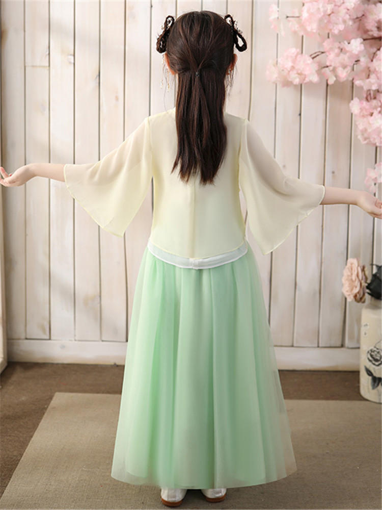 Children's antique light gauze Tang costume(三岁)