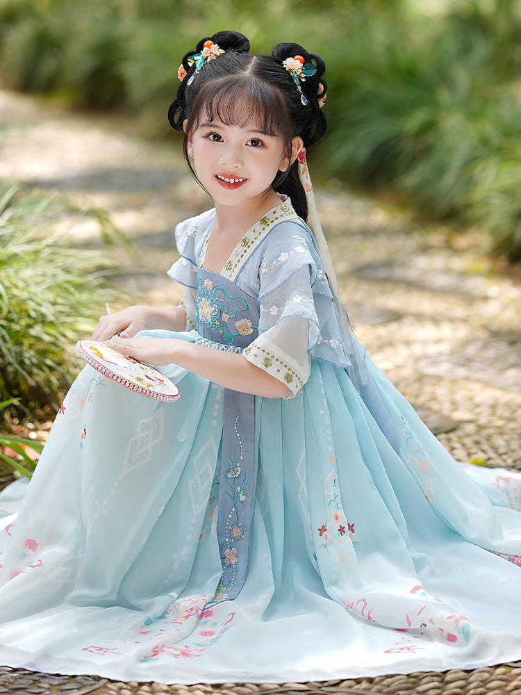 Children's Summer Hanfu Dress | Fairy-Inspired Elegance 🌸🎁 Free Luxury ...