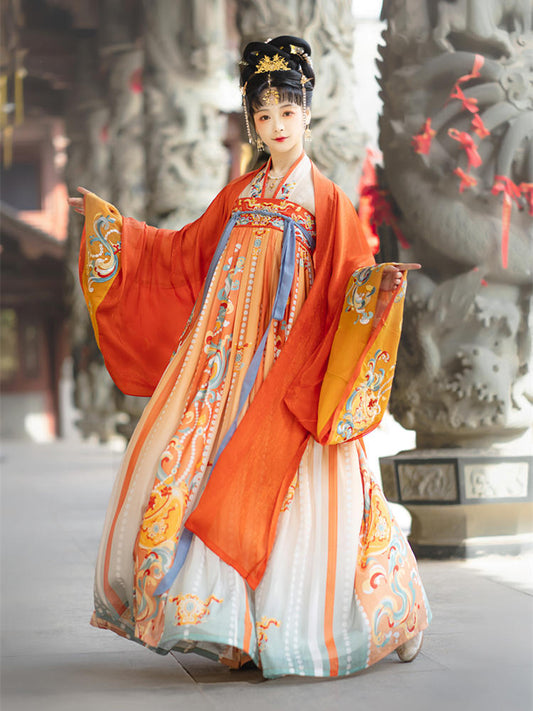 Shanhaiping|Hanfu two-piece set（山海平）