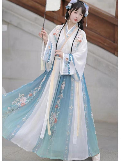 花间灵|晋代汉服（花间翎）